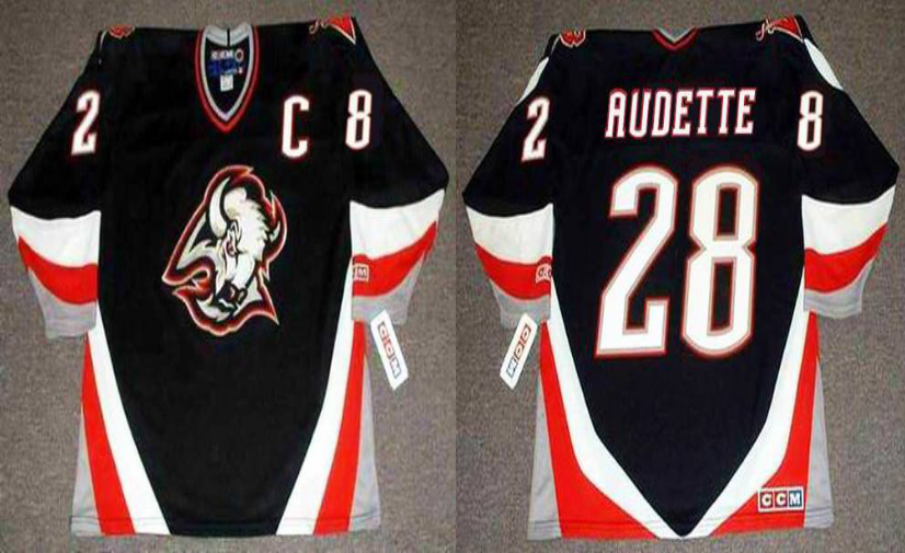 2019 Men Buffalo Sabres 28 Audette black CCM NHL jerseys